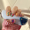 特价假指甲贴片光疗成品 泰式土味风可爱少女 穿戴新娘甲孕妇甲片 商品缩略图0