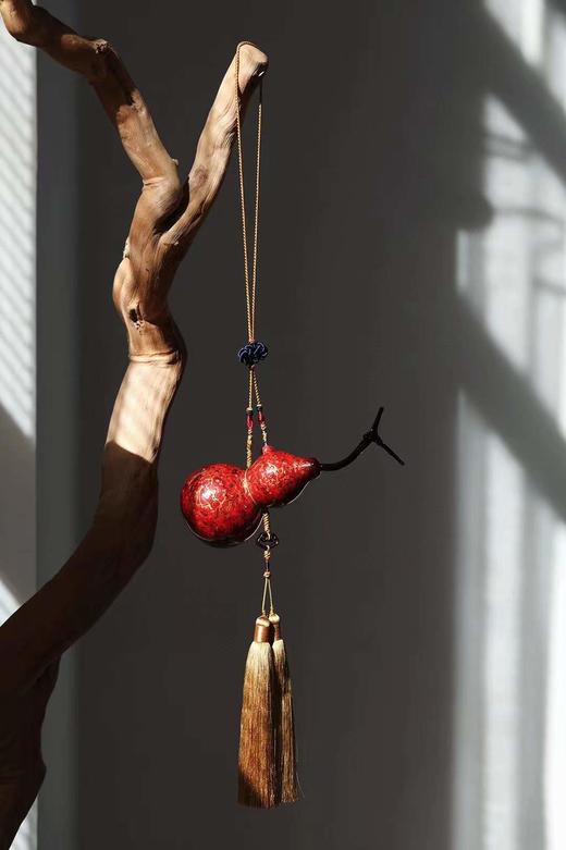 大漆朱砂红 福禄 商品图6