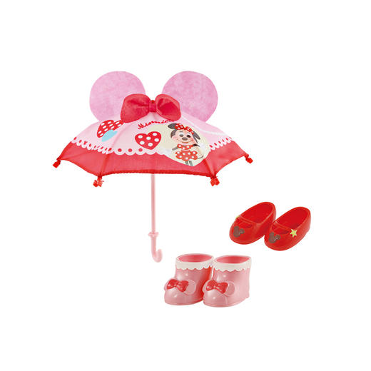 万代Bandai  迪士尼米奇与米妮雨伞和鞋子套装 BANC37441 商品图0