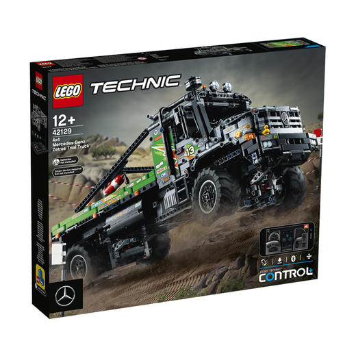 乐高LEGO 4x4 梅赛德斯-奔驰 Zetros 越野卡车 LEGC42129 商品图0