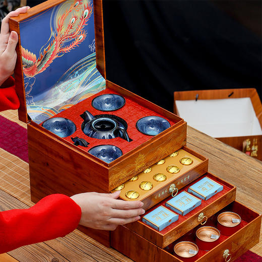 金骏眉 百鸟朝凤 茶叶礼盒357g/套 商品图7