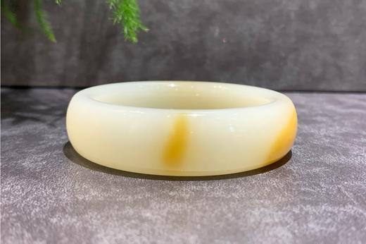 【御珠宫坊·传承系列】羊脂白玉手镯56.5mm 商品图5