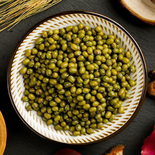 人民食品 有机绿豆 五谷杂粮东北粗粮熬绿豆汤粥400g/瓶 商品图1