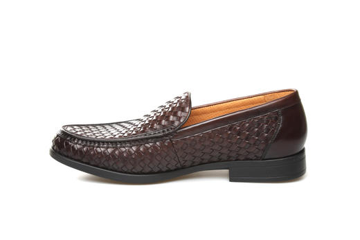 豪麟名鞋奥莱都彭男鞋牛皮革商务鞋E31130334咖啡色  原价5260元 商品图1