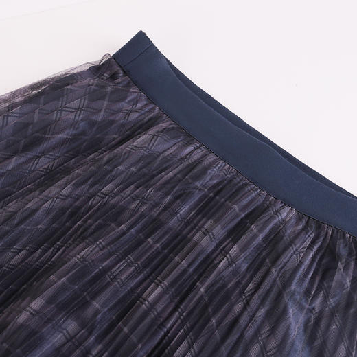 麦克斯菲瑞高腰中长款雪纺半裙 mh1q107 商品图1