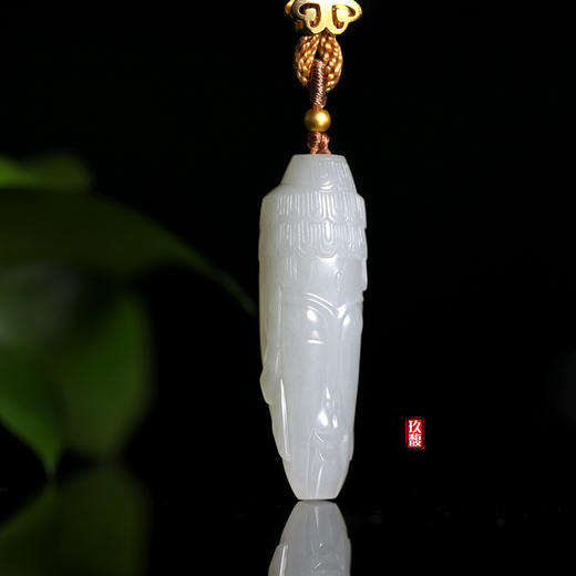 和田玉（白玉）籽料挂件--佛头20.706g 商品图1