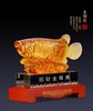 【彼达思】招财金龙鱼摆件琉璃工艺品创意家居客厅酒柜装饰办公室摆设 商品缩略图2
