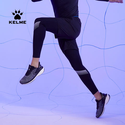 KELME卡尔美运动高弹健身紧身裤男篮球训练裤跑步足球打底压缩裤 商品图3