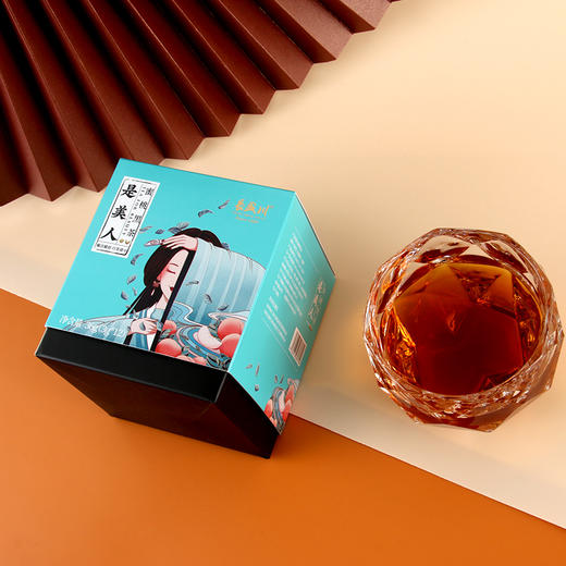 【宜昌助农馆】长盛川·蜜桃黑茶  3g*12包/盒 商品图2