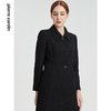 皮尔卡丹女装大衣黑色简约中长款百搭通勤羊毛呢外套P1413C1989B0
 商品缩略图3