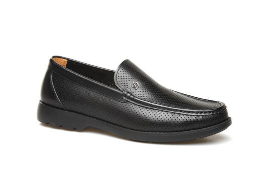 豪麟名鞋奥莱都彭男鞋牛皮革商务鞋E31112395黑色  原价3299元 商品图0