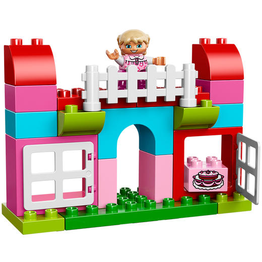 乐高LEGO 乐高得宝多合一粉红趣味桶 LEGC10571 商品图3