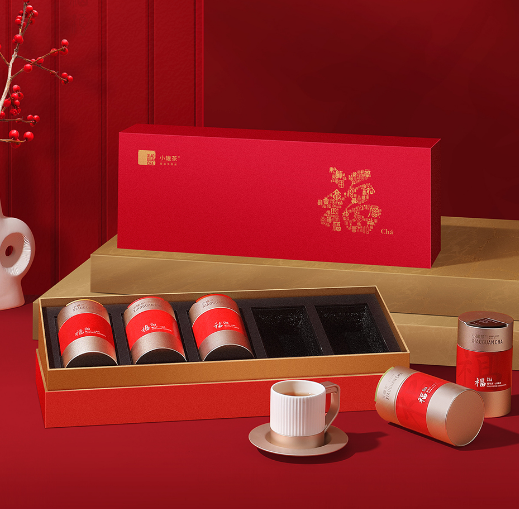 【2022五福临门】小罐茶 五福临门新年红运茶礼盒装230g