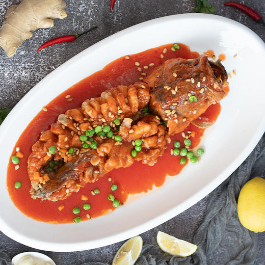 【团圆饭压轴】精品松鼠鲈鱼500g 商品图0