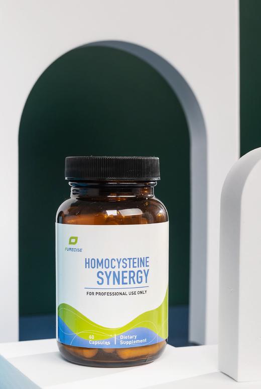 【平衡同型半HCY改善甲基化】Homocysteine Synergy 60粒 同型半指标 平衡HCY  活性甲基专利叶酸+活性B6+甲基B12 打通甲基化循环 Purecise 倍赛思 商品图0
