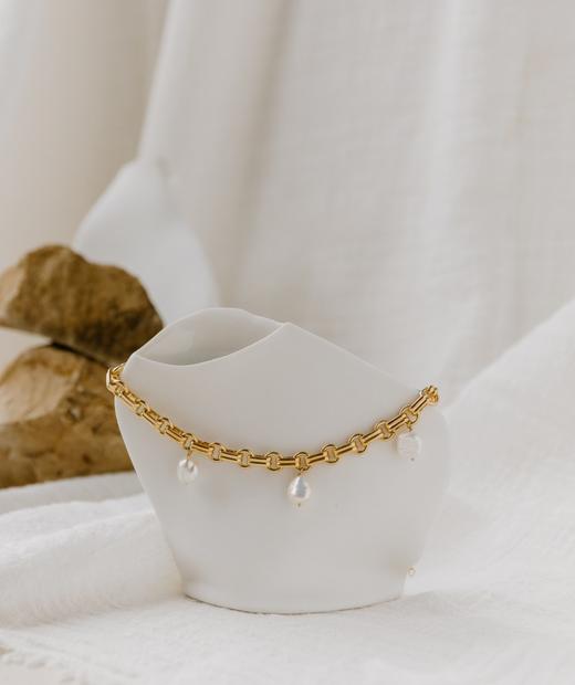 MARLEY系列珍珠吊坠手链 商品图1