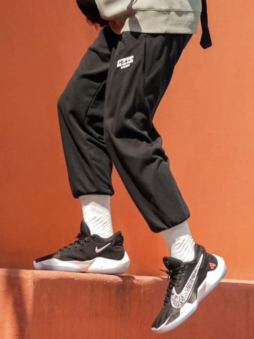 UZIS无侧缝长裤春秋男美式训练跑步束脚卫裤宽松休闲篮球针织裤子 商品图2