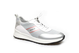 豪麟名鞋奥莱迪嘉男装牛皮革/织物动感休闲鞋DJWTO21MX202灰色  原价1660元