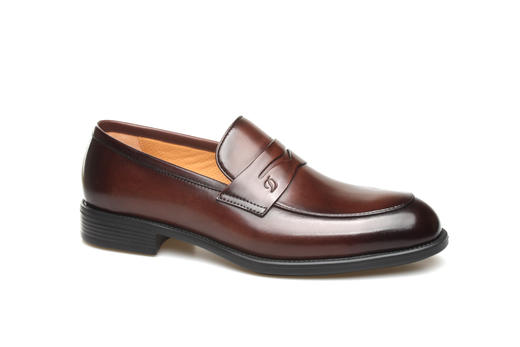 豪麟名鞋奥莱都彭男鞋牛皮革皮鞋E31150209咖啡色  原价3299元 商品图0