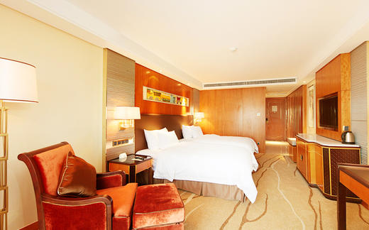 水镇酒店水镇大酒店 豪华标间龙腾虎跃迎新春 水镇大酒店豪华标间 商品图0