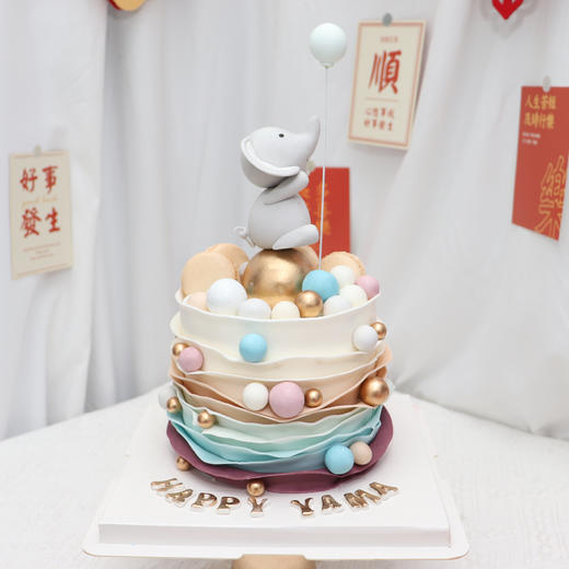 翻糖小象蛋糕 商品图1