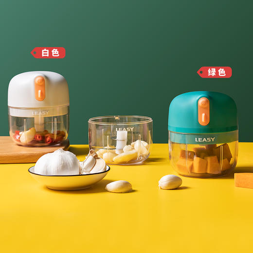 领致 无线便携蒜泥绞肉电动搅拌机[福利品] 商品图5