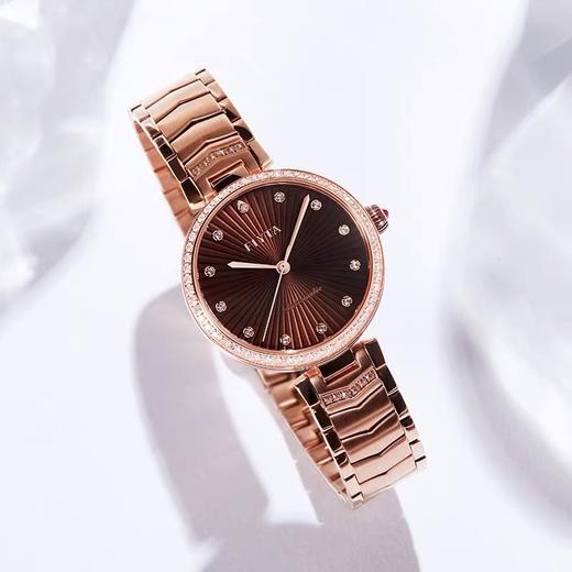 飞亚达心弦系列女士机械腕表12点位轻奢镶钻316L钢带吊牌价4180元现售价3553元 商品图0