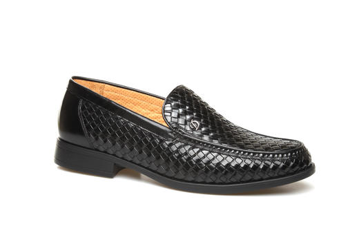 豪麟名鞋奥莱都彭男鞋牛皮革商务鞋E31130334黑色  原价5260元 商品图0