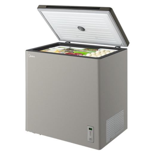 美的(Midea)202升顶开门单温柜冷柜 电子控温 深冷速冻 净味阻霜BD/BC-202KGEM 商品图3