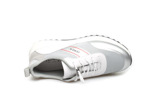 豪麟名鞋奥莱迪嘉男装牛皮革/织物动感休闲鞋DJWTO21MX202灰色  原价1660元 商品图2