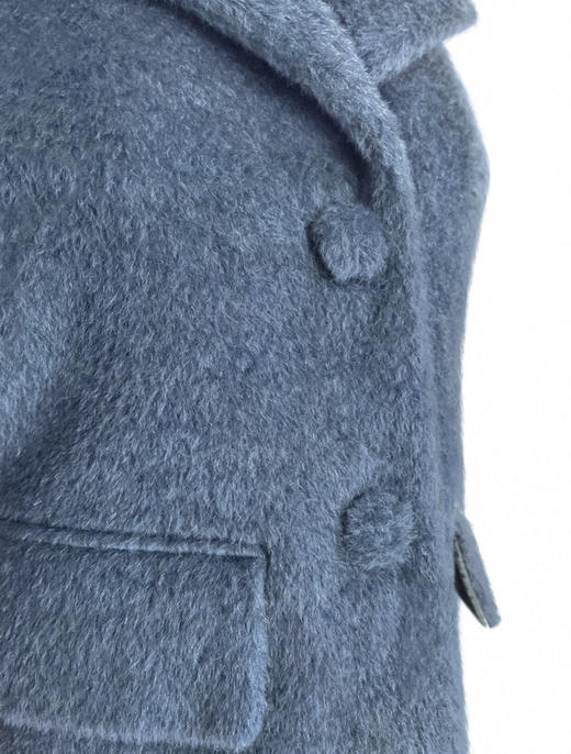 TYNVIE 落肩西装领短外套-雾霾蓝 商品图3