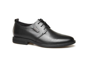 豪麟名鞋奥莱迪嘉男装牛皮革正装皮鞋DJHFO21MP201黑色  原价1660元