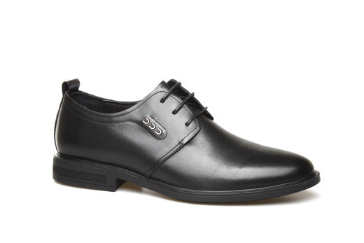 豪麟名鞋奥莱迪嘉男装牛皮革正装皮鞋DJHFO21MP201黑色  原价1660元 商品图0