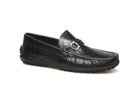 豪麟名鞋奥莱迪嘉男装牛皮革商务皮鞋DJMMA21MS002黑色  原价1660元