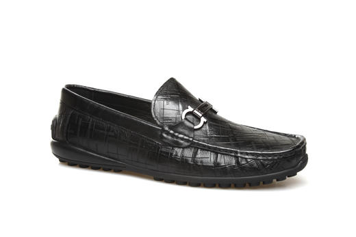 豪麟名鞋奥莱迪嘉男装牛皮革商务皮鞋DJMMA21MS002黑色  原价1660元 商品图0