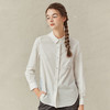 Famecoco范可儿拼接条纹衬衫女早春小众别致上衣F221BA015 商品缩略图2