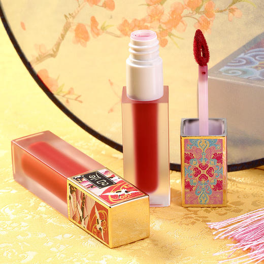 吕后6支装丝绒迷雾哑光唇釉套盒哑光雾面不拔干唇釉彩妆厂家直销 商品图1