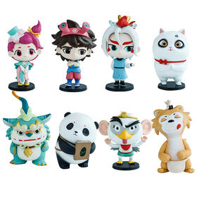 故宫里的大怪兽  洞光宝石系列之探秘天一城盲盒  DGSCKSGGDMH001