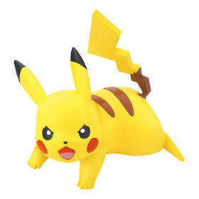 万代Bandai  宝可梦组装模型收藏 快快拼!! 03 皮卡丘（战斗姿态）（中文包装） BANC4573102615428