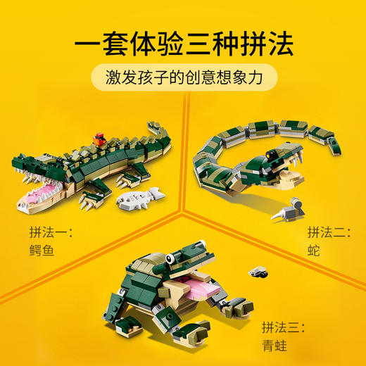 乐高LEGO 鳄鱼 LEGC31121 商品图2