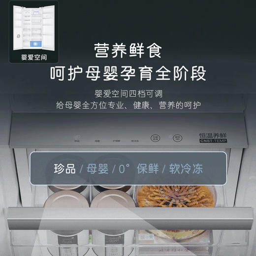 卡萨帝（Casarte）冰箱BCD-643WLCSS79W1U1 皓月白 商品图5