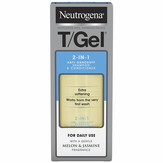 Neutrogena 露得清 T/Gel 2合1 去屑洗发水和护发素 250ML 商品图1