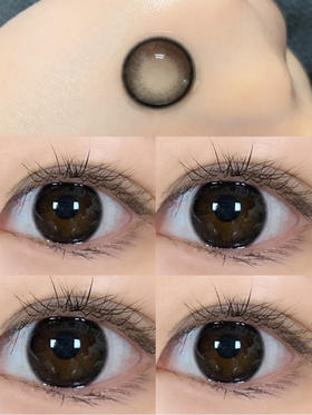 【平价年抛】乌云子 Legal loli | 中直径14.2 着色13.4 | 【同品牌多副美瞳更划算，选款色板在详情页内】 | 黑色美瞳