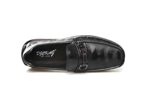 豪麟名鞋奥莱迪嘉男装牛皮革商务皮鞋DJMMA21MS003黑色  原价1660元 商品图2