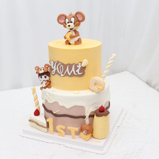 翻糖杰瑞双层蛋糕 商品图1