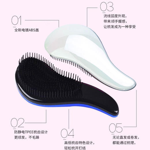 意大利原版宠物贝壳梳 干湿两用 梳毛按摩洗护 BravuraGroom 商品图2