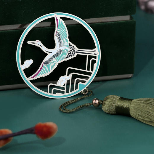 瑞鹤纳福钢笔书签礼盒 商品图3