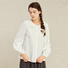 famecoco范可儿洋气春装女衬衫法式别致上衣F221BH008 商品缩略图4
