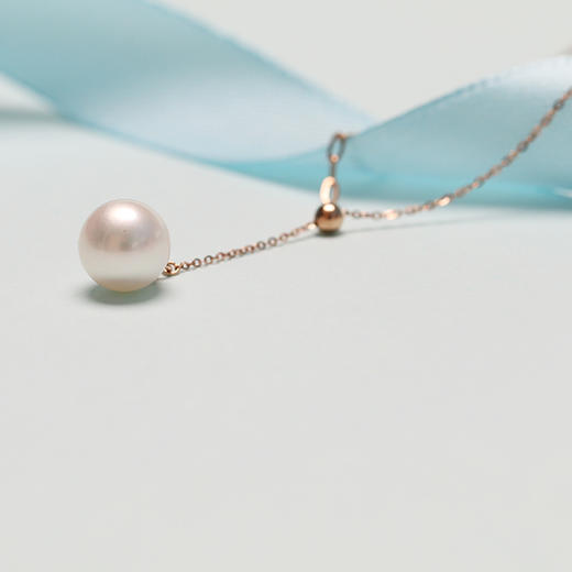 美裕 【相遇】金18k海水珍珠吊珠链8.5-9mm 新106331  原103817 商品图2