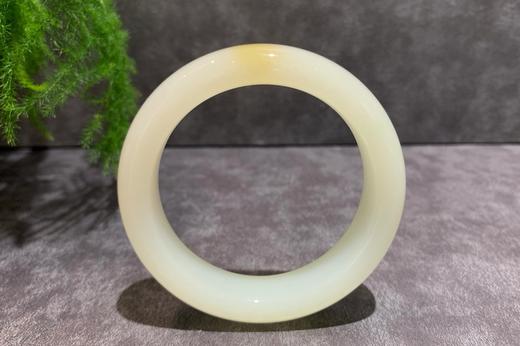 【御珠宫坊·传承系列】羊脂白玉手镯57mm 商品图6